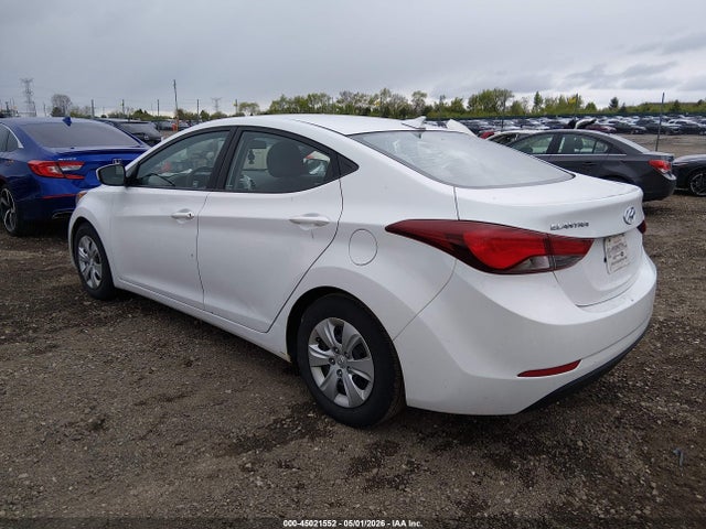 Aukcja sprzedaży 2016 Hyundai Elantra Se, vin: 5NPDH4AE0GH786018, numer aukcji: 45021552