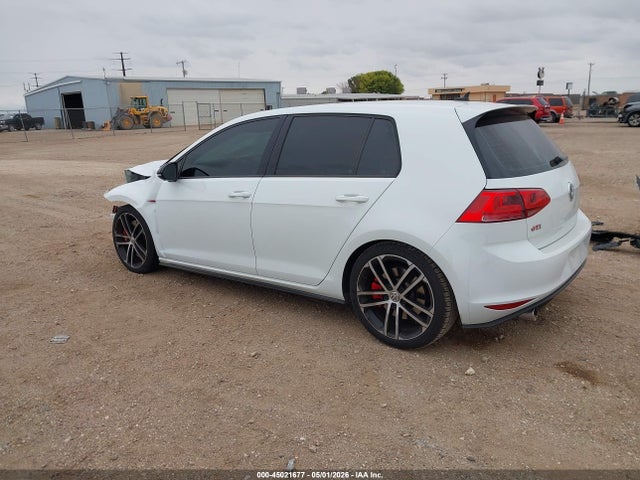 2017 Volkswagen Golf Gti Autobahn 4-door/s 4-door/se 4-door/sport 4-door მანქანა იყიდება აუქციონზე, vin: 3VW447AU7HM018419, აუქციონის ნომერი: 45021677