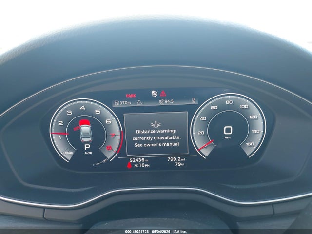 2020 Audi A4 Premium Plus 45 Tfsi Quattro S Tronic მანქანა იყიდება აუქციონზე, vin: WAUENAF47LN006857, აუქციონის ნომერი: 45021726