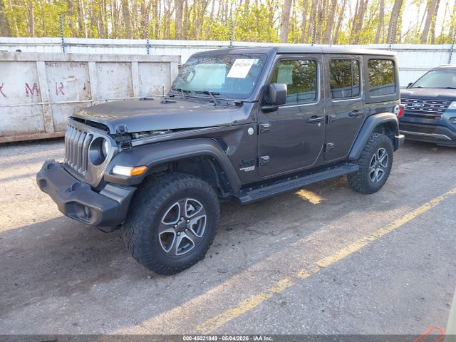 Aukcja sprzedaży 2021 Jeep Wrangler Unlimited Sport S 4x4, vin: 1C4HJXDG4MW701255, numer aukcji: 45021849