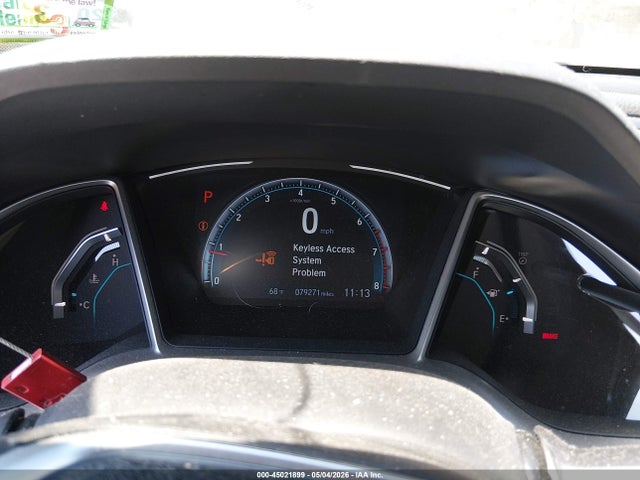 45021899 :رقم المزاد ، 19XFC1F33LE206644 vin ، 2020 Honda Civic Ex مزاد بيع