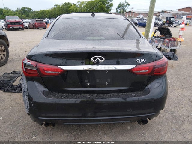 Продажа на аукционе авто 2018 Infiniti Q50 3.0t Luxe, vin: JN1EV7AP8JM591879, номер лота: 45021915