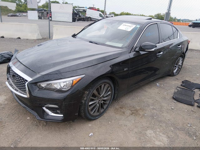 Продажа на аукционе авто 2018 Infiniti Q50 3.0t Luxe, vin: JN1EV7AP8JM591879, номер лота: 45021915