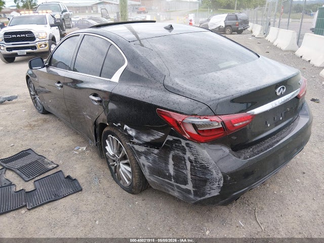 Продажа на аукционе авто 2018 Infiniti Q50 3.0t Luxe, vin: JN1EV7AP8JM591879, номер лота: 45021915