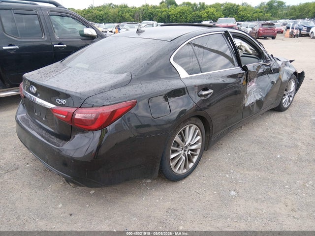 Продажа на аукционе авто 2018 Infiniti Q50 3.0t Luxe, vin: JN1EV7AP8JM591879, номер лота: 45021915
