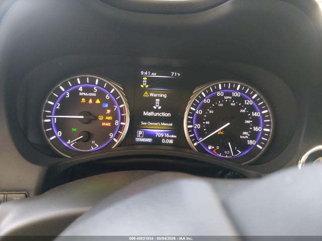 45021934 :رقم المزاد ، JN1EV7AP8GM302783 vin ، 2016 Infiniti Q50 3.0t Premium مزاد بيع