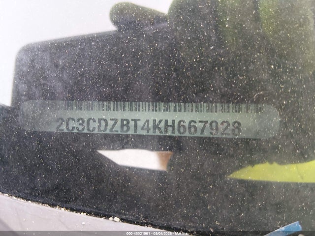 Aukcja sprzedaży 2019 Dodge Challenger R/t, vin: 2C3CDZBT4KH667928, numer aukcji: 45021961