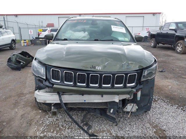 2018 Jeep Compass Latitude 4x4 მანქანა იყიდება აუქციონზე, vin: 3C4NJDBB6JT108037, აუქციონის ნომერი: 45021989