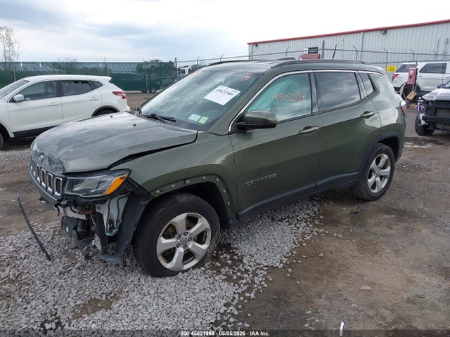 2018 Jeep Compass Latitude 4x4 მანქანა იყიდება აუქციონზე, vin: 3C4NJDBB6JT108037, აუქციონის ნომერი: 45021989