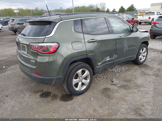 2018 Jeep Compass Latitude 4x4 მანქანა იყიდება აუქციონზე, vin: 3C4NJDBB6JT108037, აუქციონის ნომერი: 45021989