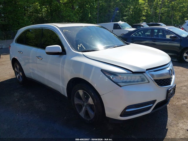 2016 Acura Mdx Acurawatch Plus Package მანქანა იყიდება აუქციონზე, vin: 5FRYD4H28GB009723, აუქციონის ნომერი: 45022037