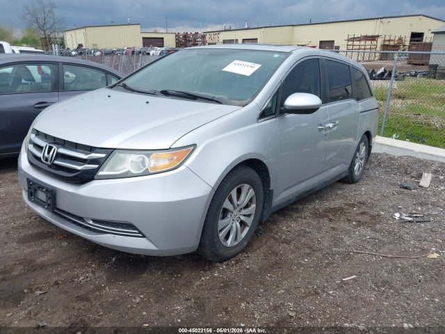 45022156 :رقم المزاد ، 5FNRL5H67EB058734 vin ، 2014 Honda Odyssey Ex-l مزاد بيع