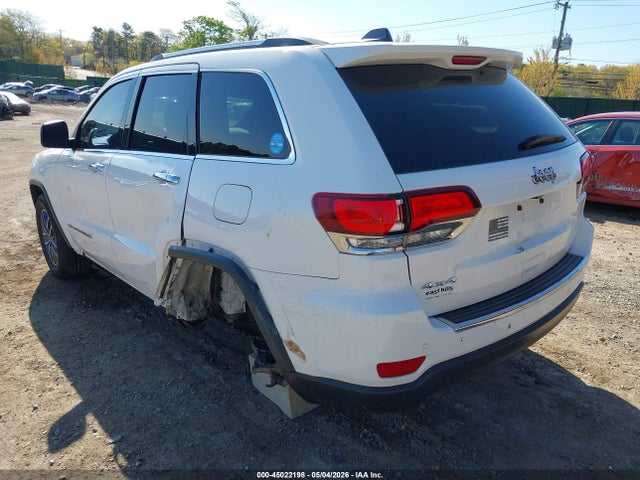 45022198 :رقم المزاد ، 1C4RJFBGXMC780496 vin ، 2021 Jeep Grand Cherokee Limited 4x4 مزاد بيع