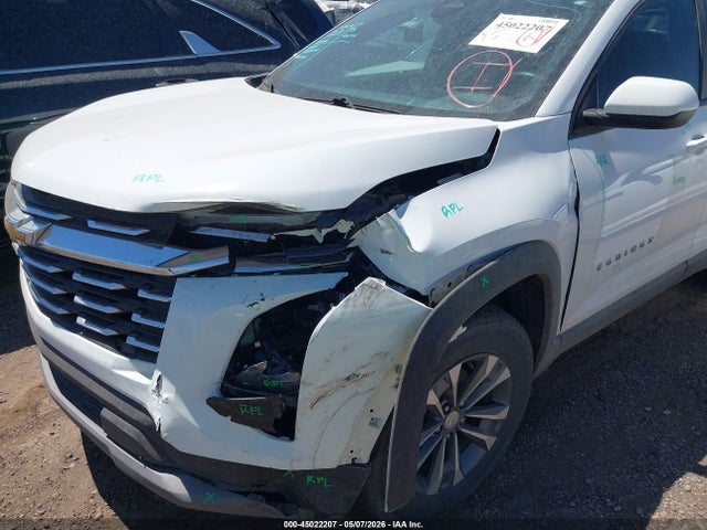 2025 Chevrolet Equinox Fwd Lt მანქანა იყიდება აუქციონზე, vin: 3GNAXHEG0SL256625, აუქციონის ნომერი: 45022207