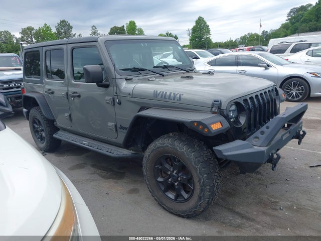 Aukcja sprzedaży 2020 Jeep Wrangler Unlimited Willys 4x4, vin: 1C4HJXDN0LW185764, numer aukcji: 45022266