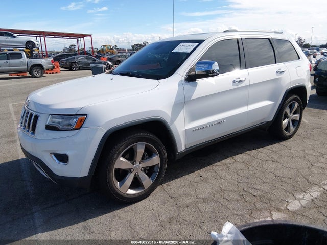 2014 Jeep Grand Cherokee Limited მანქანა იყიდება აუქციონზე, vin: 1C4RJEBM9EC536470, აუქციონის ნომერი: 45022316