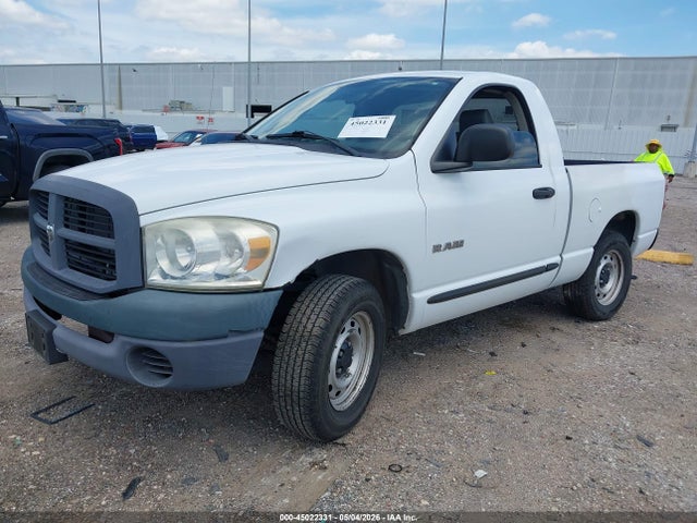 45022331 :رقم المزاد ، 1D7HA16KX8J123492 vin ، 2008 Dodge Ram 1500 St/sxt مزاد بيع