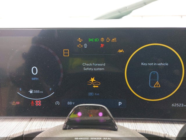 2024 Hyundai Santa Fe Calligraphy მანქანა იყიდება აუქციონზე, vin: 5NMP54GL5RH023133, აუქციონის ნომერი: 45022332