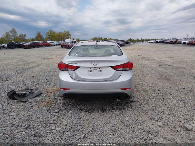 Auction sale of the 2016 Hyundai Elantra Value Edition, vin: KMHDH4AEXGU484687, lot number: 45022393