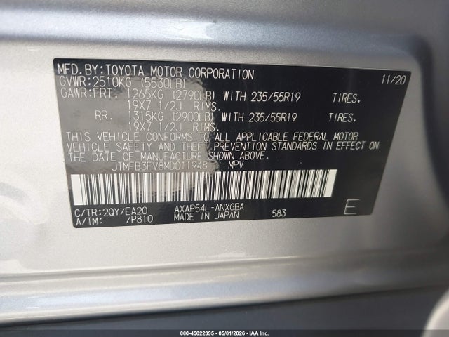 JTMFB3FV8MD011948 Toyota Rav4 Prime Xse