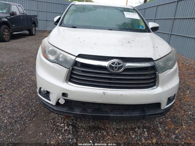 2015 Toyota Highlander Xle V6 მანქანა იყიდება აუქციონზე, vin: 5TDJKRFH2FS167823, აუქციონის ნომერი: 45022472