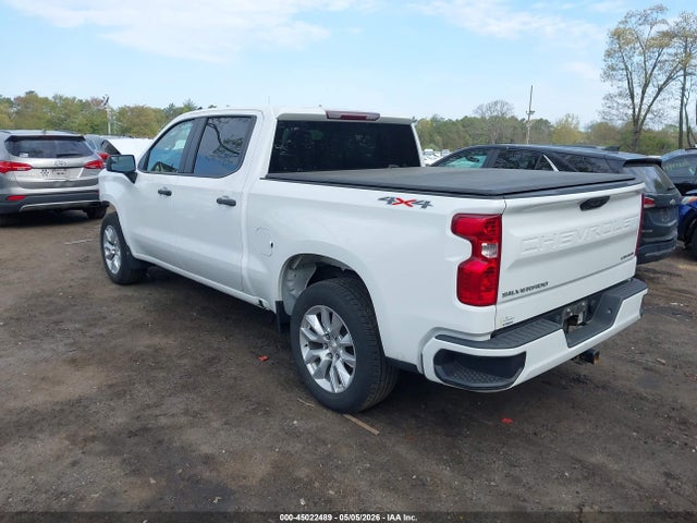 2022 Chevrolet Silverado 1500 4wd  Short Bed Custom მანქანა იყიდება აუქციონზე, vin: 1GCPDBEK0NZ613490, აუქციონის ნომერი: 45022489