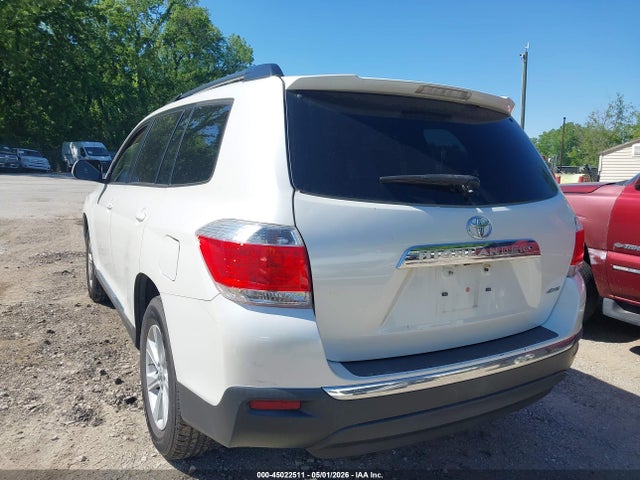 Aukcja sprzedaży 2013 Toyota Highlander Base Plus V6, vin: 5TDBK3EH8DS255162, numer aukcji: 45022511