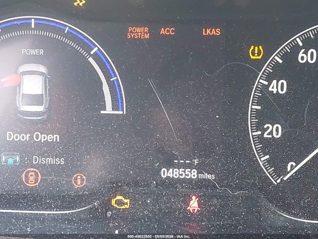 45022550 :رقم المزاد ، 19XZE4F5XNE015915 vin ، 2022 Honda Insight Ex مزاد بيع