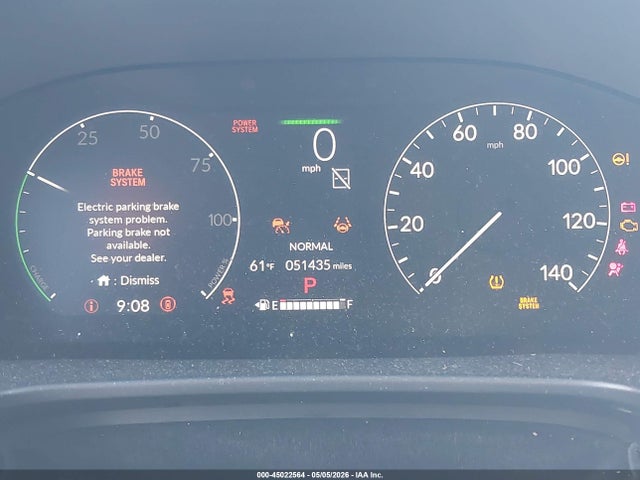 2023 Honda Cr-v Hybrid Sport მანქანა იყიდება აუქციონზე, vin: 2HKRS6H5XPH815078, აუქციონის ნომერი: 45022564