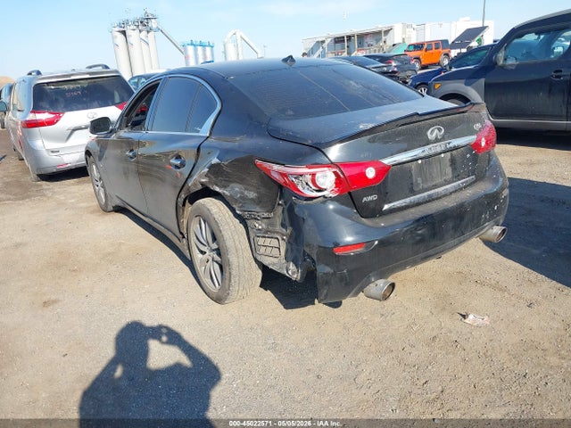 2014 Infiniti Q50 Premium მანქანა იყიდება აუქციონზე, vin: JN1BV7AR5EM686314, აუქციონის ნომერი: 45022571