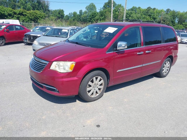 2012 Chrysler Town & Country Touring-l მანქანა იყიდება აუქციონზე, vin: 2C4RC1CG8CR346210, აუქციონის ნომერი: 45022638