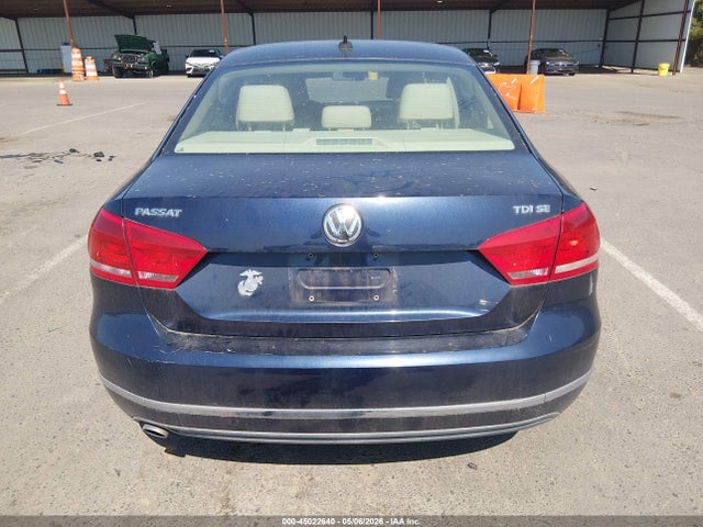 1VWBV7A37FC057117 Volkswagen Passat 2.0l Tdi Se