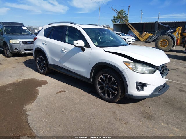 2016 Mazda Cx-5 Grand Touring მანქანა იყიდება აუქციონზე, vin: JM3KE2DY8G0607707, აუქციონის ნომერი: 45022647