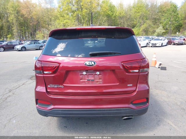 45022673 :رقم المزاد ، 5XYPG4A37KG576479 vin ، 2019 Kia Sorento 2.4l Lx مزاد بيع