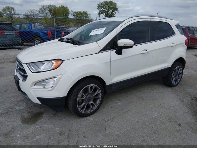 2020 Ford Ecosport Titanium მანქანა იყიდება აუქციონზე, vin: MAJ6S3KLXLC359622, აუქციონის ნომერი: 45022732