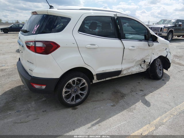 2020 Ford Ecosport Titanium მანქანა იყიდება აუქციონზე, vin: MAJ6S3KLXLC359622, აუქციონის ნომერი: 45022732