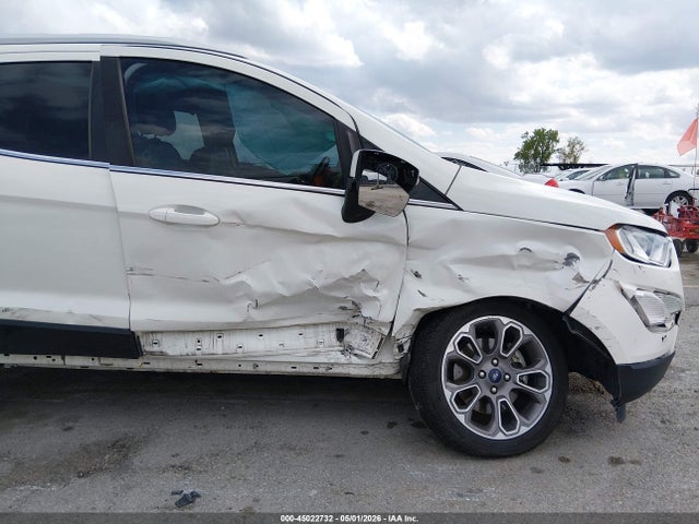 2020 Ford Ecosport Titanium მანქანა იყიდება აუქციონზე, vin: MAJ6S3KLXLC359622, აუქციონის ნომერი: 45022732