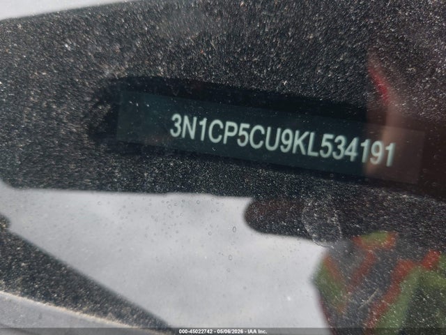 Продажа на аукционе авто 2019 Nissan Kicks Sv, vin: 3N1CP5CU9KL534191, номер лота: 45022742