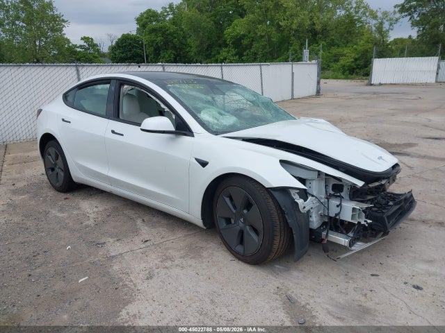 45022788 :رقم المزاد ، 5YJ3E1EB0NF344709 vin ، 2022 Tesla Model 3 Long Range Dual Motor All-wheel Drive مزاد بيع