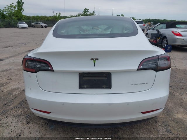 45022788 :رقم المزاد ، 5YJ3E1EB0NF344709 vin ، 2022 Tesla Model 3 Long Range Dual Motor All-wheel Drive مزاد بيع