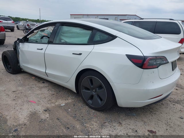 45022788 :رقم المزاد ، 5YJ3E1EB0NF344709 vin ، 2022 Tesla Model 3 Long Range Dual Motor All-wheel Drive مزاد بيع