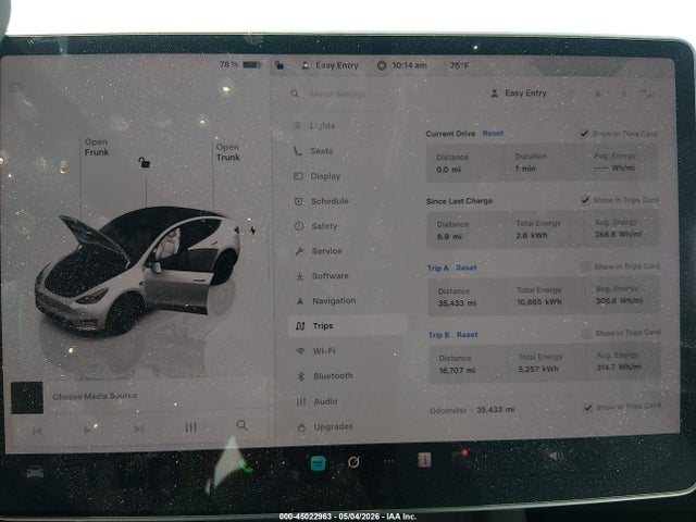 Aukcja sprzedaży 2023 Tesla Model Y Awd/long Range Dual Motor All-wheel Drive, vin: 7SAYGAEE0PF706313, numer aukcji: 45022963