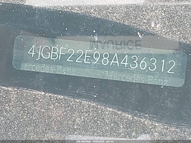 Aukcja sprzedaży 2008 Mercedes-benz Gl 320 Cdi 4matic, vin: 4JGBF22E98A436312, numer aukcji: 45022989