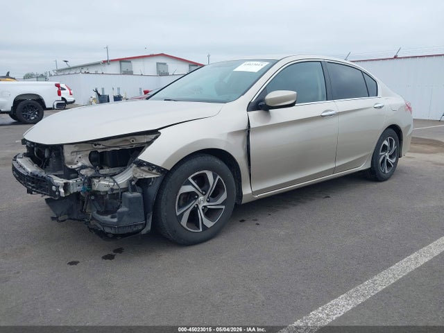 Продажа на аукционе авто 2016 Honda Accord Lx, vin: 1HGCR2F30GA207591, номер лота: 45023015