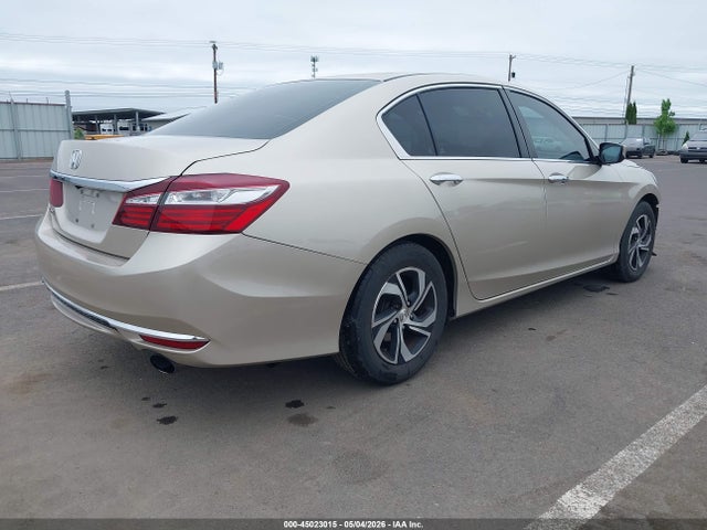 Продажа на аукционе авто 2016 Honda Accord Lx, vin: 1HGCR2F30GA207591, номер лота: 45023015