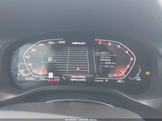 Aukcja sprzedaży 2020 Bmw X4 M40i, vin: 5UX2V5C02L9C69346, numer aukcji: 45023041