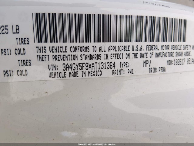 Продажа на аукционе авто 2010 Chrysler Pt Cruiser Classic, vin: 3A4GY5F9XAT131364, номер лота: 45023053