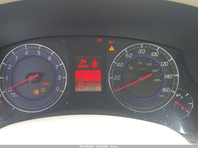2008 Infiniti Ex35 Journey მანქანა იყიდება აუქციონზე, vin: JNKAJ09E48M305035, აუქციონის ნომერი: 45023097