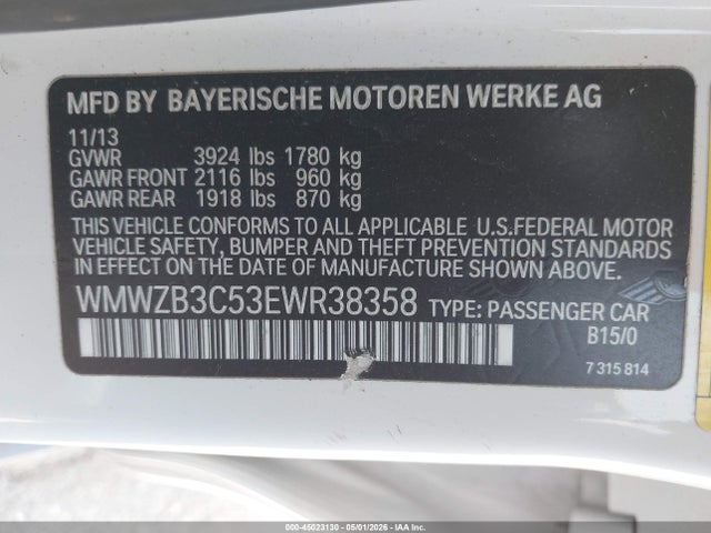 Mini Countryman Cooper 2014 WMWZB3C53EWR38358 Image 9