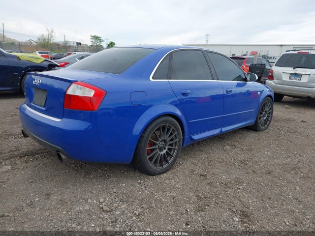 2004 Audi S4 4.2 მანქანა იყიდება აუქციონზე, vin: WAUPL68E54A228260, აუქციონის ნომერი: 45023153